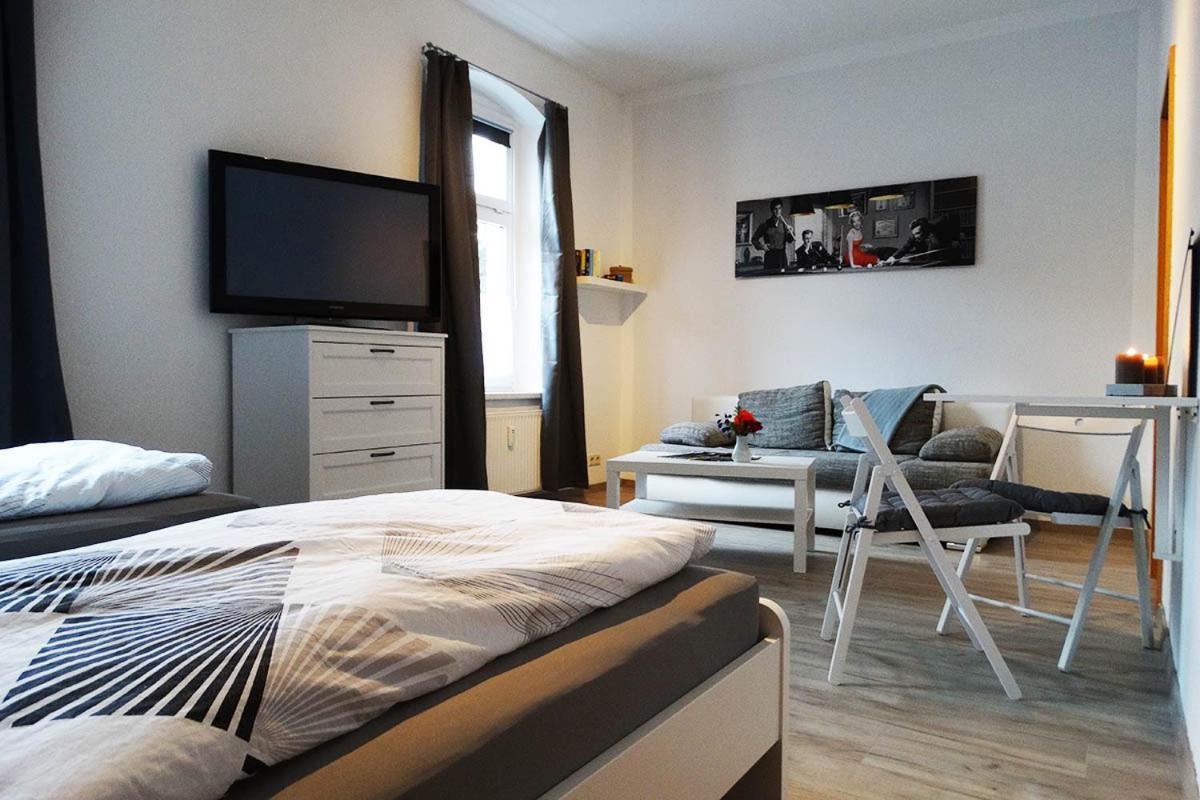 Ferienwohnung in Zwickau Exterior foto