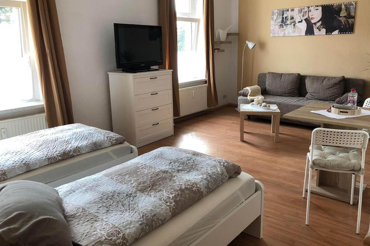 Ferienwohnung in Zwickau Exterior foto
