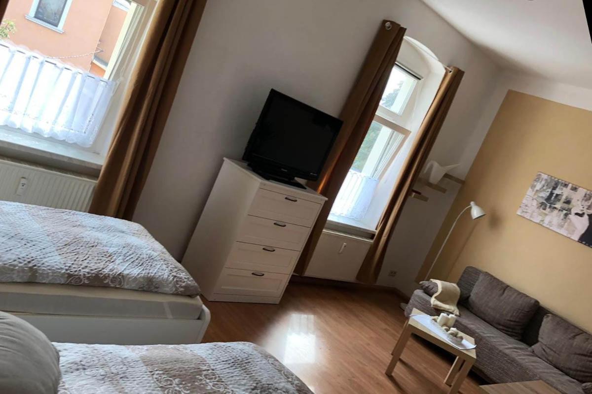 Ferienwohnung in Zwickau Exterior foto